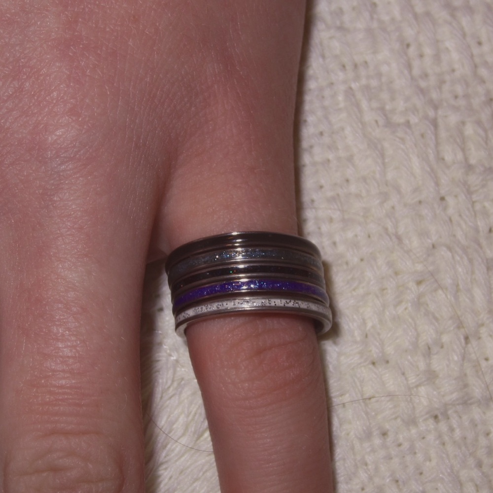 Midnight Pura vida rings